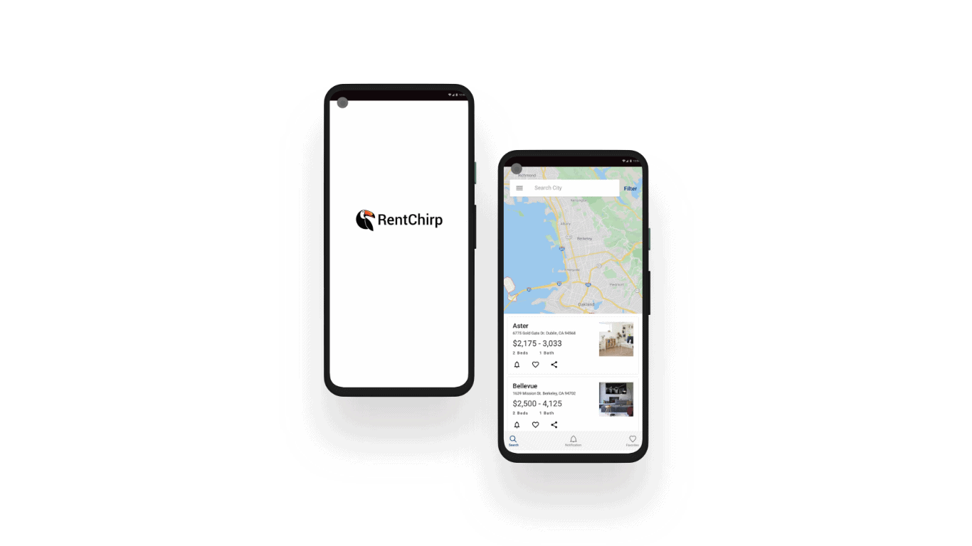 RENTCHIRP ANDROID APP